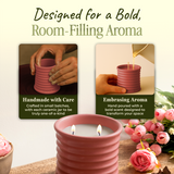 Canal Rose β Rose Bud & Oud Scented Candles
