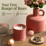 Canal Rose – Rose Bud & Oud Scented Candles