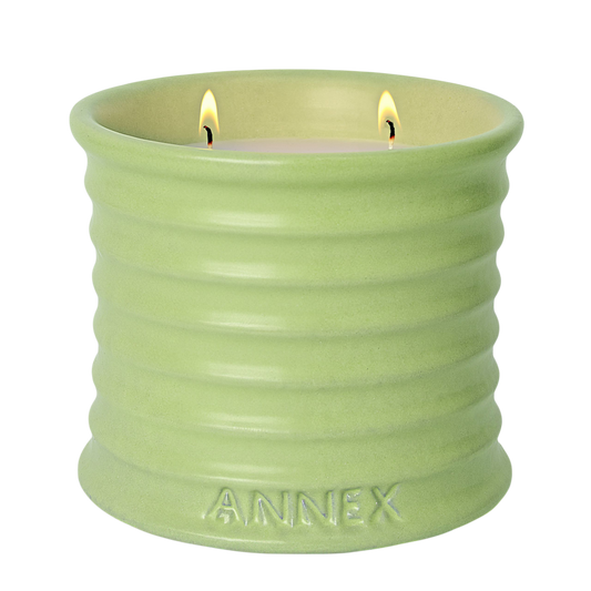 Large Natural Candle - Green Melon & Peppermint
