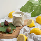 Cloudy Pillow - Fig Leaf & Lemon